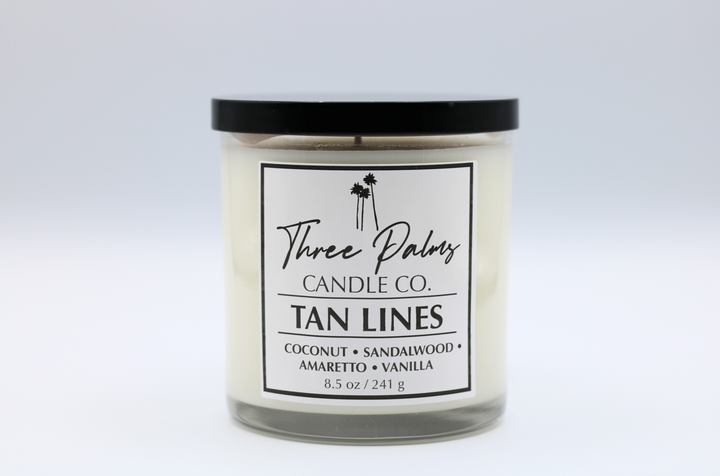 Tan Lines 8.5 oz Glass Vessel